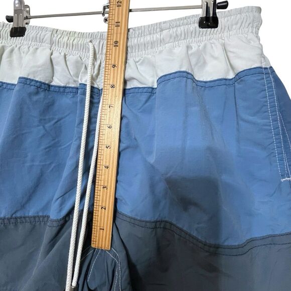 Solid & Striped Classic Swim Shorts Mens Size Small Color Block Lined Drawstring - Picture 10 of 11